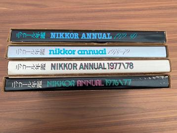 Set van 4 NIKKOR JAARboeken  beschikbaar voor biedingen