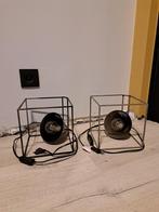 2 industriele tafellampen, Enlèvement, Comme neuf, Métal