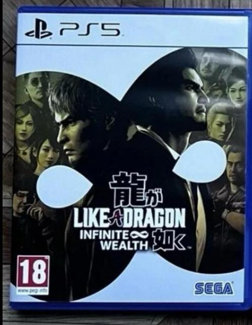 Like A Dragon Infinite Wealth-ps5 Disc-, Games en Spelcomputers, Games | Sony PlayStation 5, Zo goed als nieuw, Ophalen