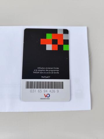 Carte TNTSAT beschikbaar voor biedingen
