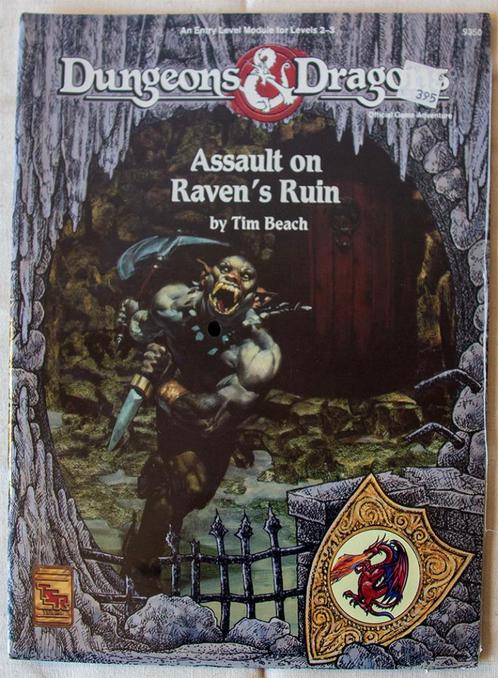 Dungeon & Dragons-Three Entry-Level Modules (Sealed) TSR'92, Hobby & Loisirs créatifs, Wargaming, Comme neuf, Autres types, Enlèvement ou Envoi