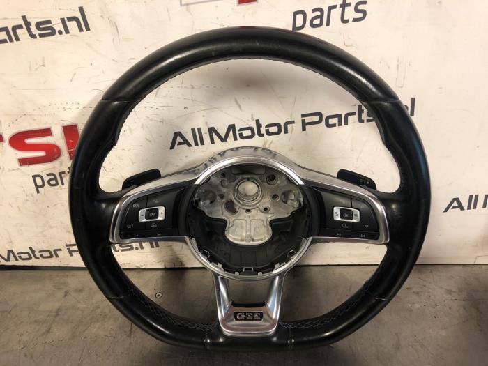 Volant d'un Volkswagen Golf, Autos : Pièces & Accessoires, Commande, Volkswagen, Utilisé, 3 mois de garantie, Enlèvement ou Envoi