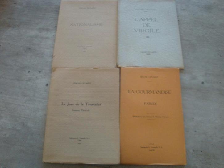 EDGAR GEVAERT - LOT VAN 4 BOEKEN....., Livres, Littérature, Utilisé, Enlèvement ou Envoi