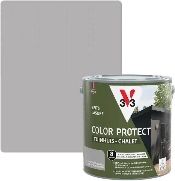 V33 Beits tuinhuis Fluweelgrijs, Doe-het-zelf en Bouw, Verf, Beits en Lak, Gebruikt, Beits, Minder dan 5 liter, Grijs, Ophalen