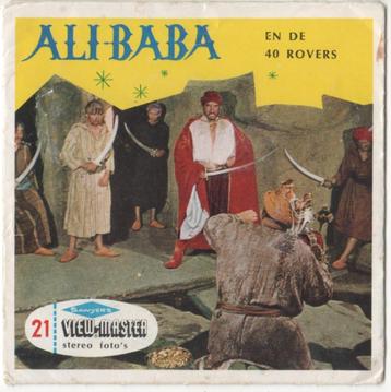View-master Ali-Baba et les 40 voleurs !! Deux disques !!