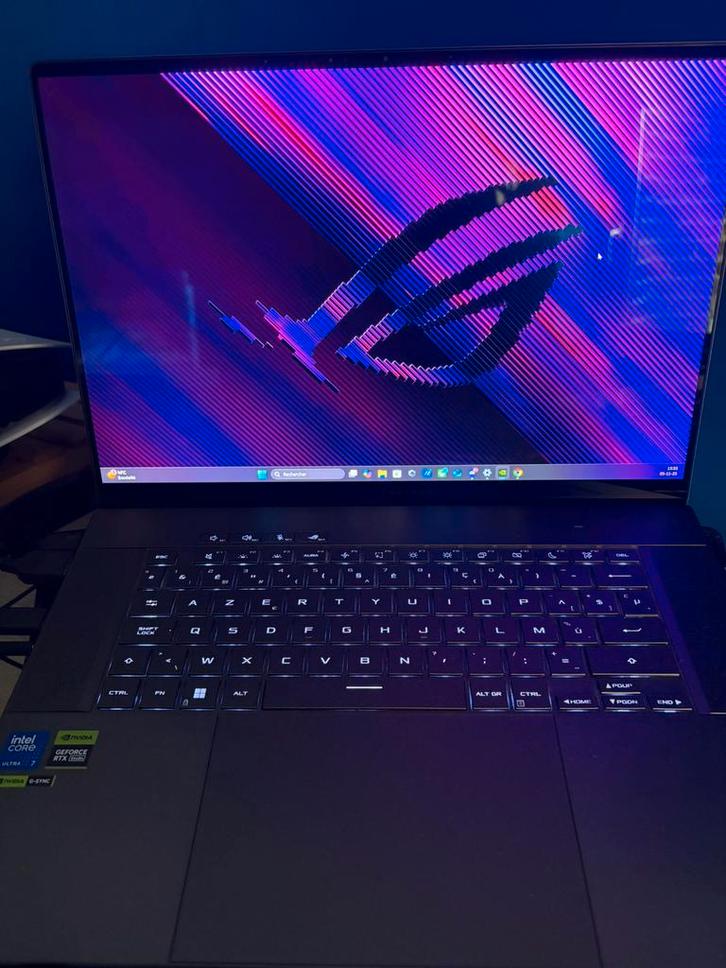 Pc portable gaming, Computers en Software, Windows Laptops, Zo goed als nieuw, SSD, 32 GB, Azerty, Met videokaart, Gaming, Ophalen