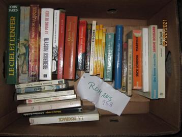Livres +-28 romans caisse n153 adam D beschikbaar voor biedingen