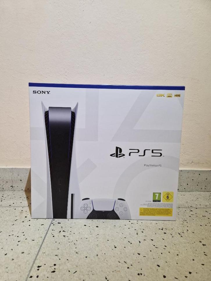 Neuf - PS5 Edition Standard (Fat Chassis C) - Garantie 2 ans, Games en Spelcomputers, Spelcomputers | Sony PlayStation 5, Nieuw