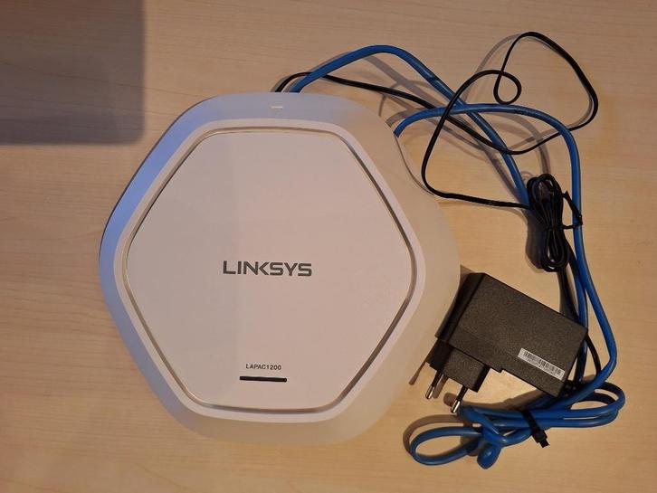 Twee wifi-accesspoints Linksys Lapac1200 Business, Computers en Software, Accesspoints, Gebruikt, Ophalen of Verzenden