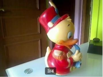 Vintage trommelspeelgoed voor saxofonist van Donald  beschikbaar voor biedingen