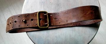 Ceinture militaire cuir.