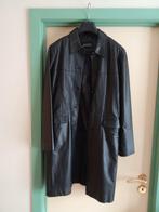 Lange echt lederen herenjas, Kleding | Heren, Ophalen, Authentic, Zwart, Zo goed als nieuw