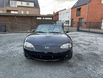 Mazda mx5 cabrio 1,6 benzine 96000 km 1 ste eigenaar beschikbaar voor biedingen
