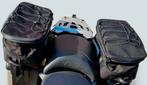 2 NIEUWE UITBREIDBARE MOTORTASSEN + 2 NIEUWE BAGAGEREKKEN, Motoren, Accessoires | Koffers en Tassen, Ophalen of Verzenden, Nieuw