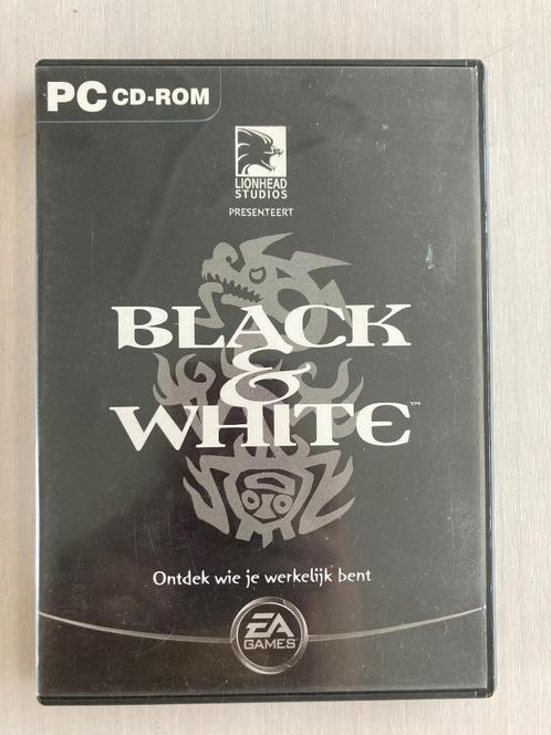 Black and White - PC spel, Games en Spelcomputers, Games | Pc, Zo goed als nieuw, Vanaf 12 jaar, Eén computer, Ophalen of Verzenden