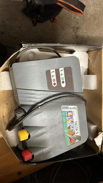 Weideafsluiting delta 5 220volt toebehoren beschikbaar voor biedingen