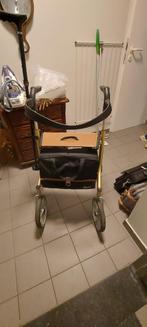 Rollator + wandelstok, Ophalen, Opvouwbaar, Zo goed als nieuw