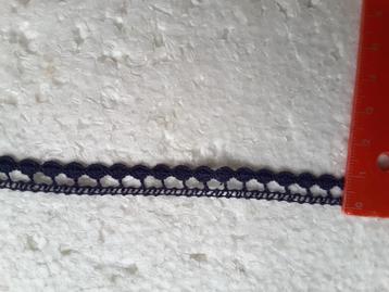 kleine opengewerkte marineblauwe vlecht 11 mm mat G11104 beschikbaar voor biedingen