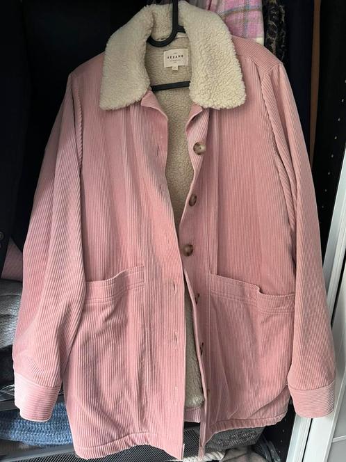 Fluwelen jack van Will Sézane maat S, Kleding | Dames, Jasjes, Kostuums en Pakken, Zo goed als nieuw, Jasje, Maat 36 (S), Roze