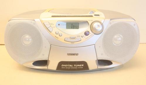 Philips AZ1018 Draagbare CD - Radio - Cassette Recorder, Audio, Tv en Foto, Cd-spelers, Zo goed als nieuw, Philips, Draagbaar