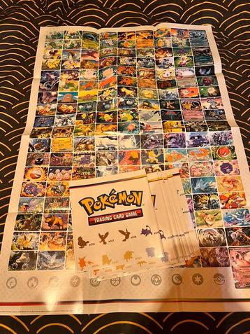Pokemon 151 poster uit de poster collection beschikbaar voor biedingen