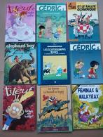 9 Bandes Dessinées  Titeuf - Cédric - Schtroumpfs 15 le lot, Plusieurs BD, Enlèvement ou Envoi, Utilisé