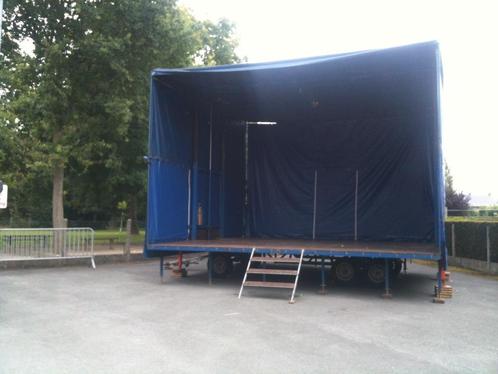 Mobiel podium op aanhangwagen 6m op 6m, Zakelijke goederen, Overige Zakelijke goederen, Ophalen