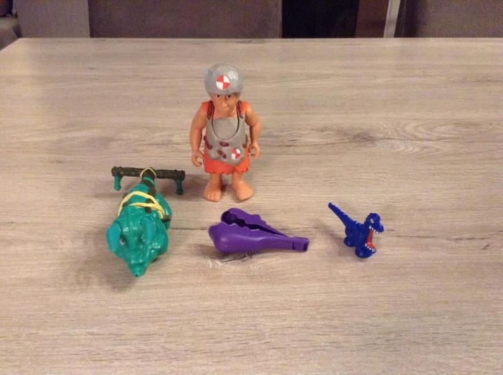 De Flinstones Barney werkcharacter (13 cm), Verzamelen, Stripfiguren, Zo goed als nieuw, Beeldje of Figuurtje, Overige figuren