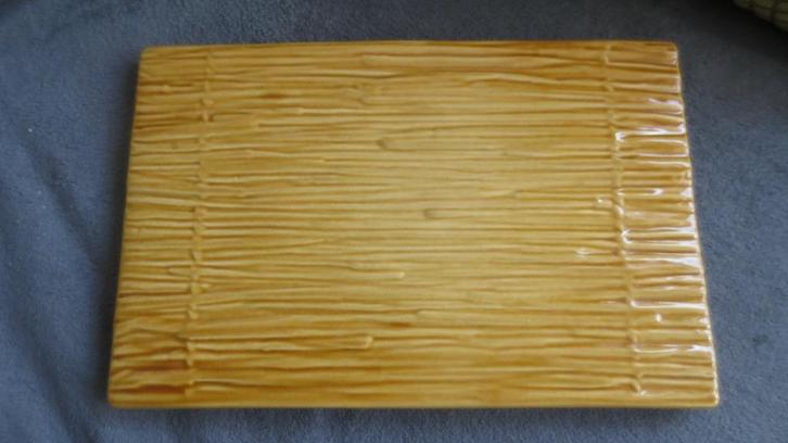 Boch antieke paille kaasplaat, Antiek en Kunst, Antiek | Servies los, Ophalen of Verzenden