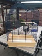 Mooie grote vogelkooi zie foto's, Dieren en Toebehoren, Vogels | Hokken en Kooien, Ophalen, Gebruikt, Metaal, Vogelkooi