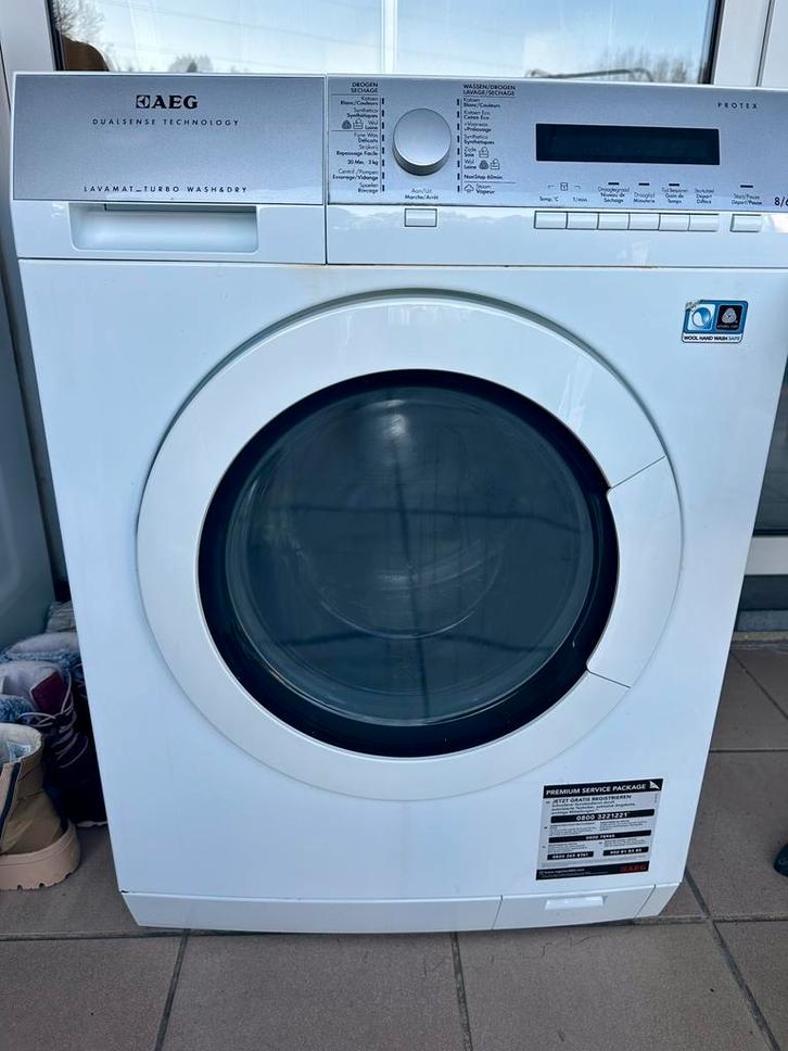 Dualsense AEG wasmachine & Droger, Elektronische apparatuur, Wasmachines, Zo goed als nieuw, Ophalen