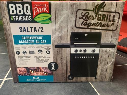 Gasbarbeque Central Park met gasfles *nieuw in doos*, Tuin en Terras, Gasbarbecues, Nieuw, Ophalen