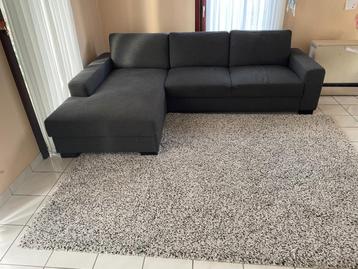 IKEA- SÖRVALLEN- 3-zitsbank met links chaise longue,-grijs beschikbaar voor biedingen