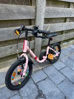 BTWIN 2-in-1 BTWIN loop-/kinderfiets 14 inch roze, Fietsen en Brommers, Fietsen | Meisjes, Ophalen, Gebruikt, B-Twin, 14 inch of minder