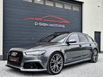 AUDI RS6 4.0 V8 TFSI QUATTRO (560ch) 2015 168.000km FULL OPT, Autos, Cuir, Argent ou Gris, Achat, Euro 6