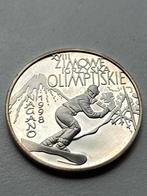 Polen 10 wl 1998 Zimowe Ivrzyska Olimpijskie zilver, Zilver, Ophalen of Verzenden, Polen