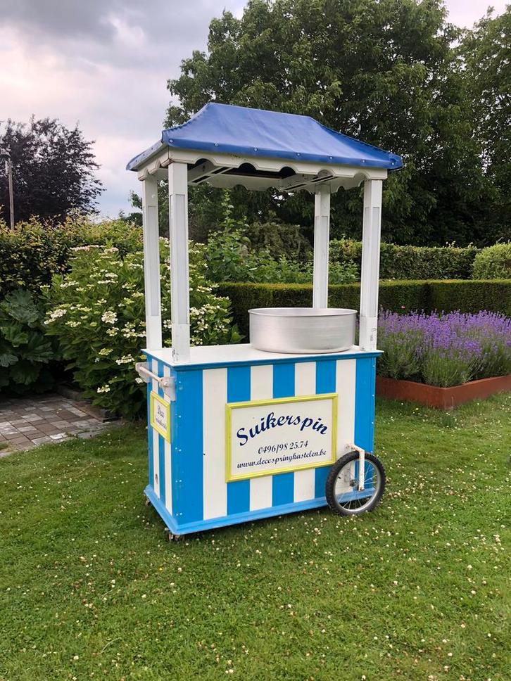 Suikerspinmachine (profecioneel) te koop, Hobby en Vrije tijd, Feestartikelen | Verhuur, Zo goed als nieuw, Ophalen