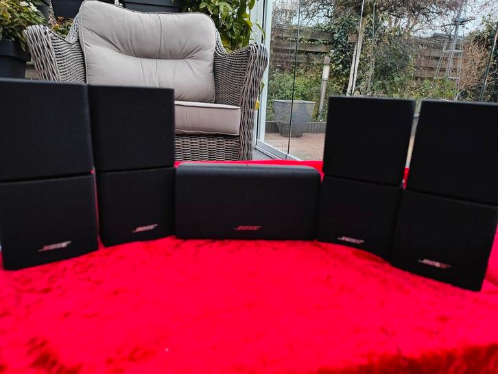 Ensemble Bose, deux haut-parleurs, 5 x, noir, TV, Hi-fi & Vidéo, Ensembles home-cinéma, Enlèvement ou Envoi