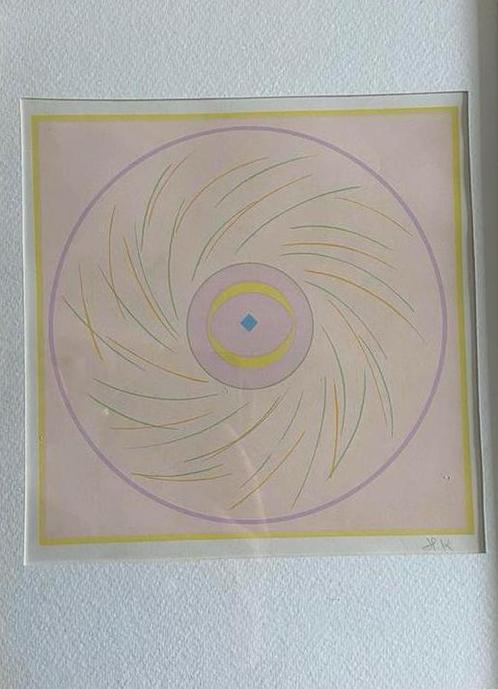 Zeefdruk Hélène Keil, Antiek en Kunst, Kunst | Litho's en Zeefdrukken, Ophalen of Verzenden