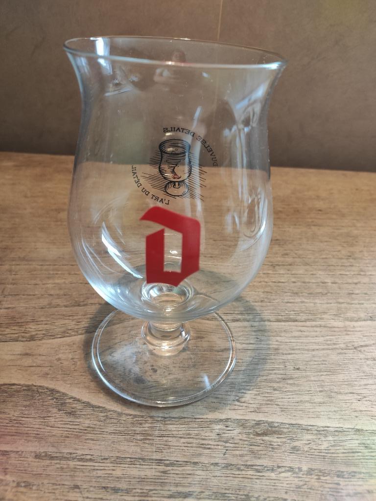 Duvel collector glas 'Duvelse details', Ophalen, Nieuw, Bierglas