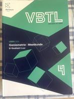 VBTL Goniometrie / Meetkunde 5u - 4de Middle., Boeken, Schoolboeken, ASO, Die keure, Ophalen of Verzenden, Zo goed als nieuw