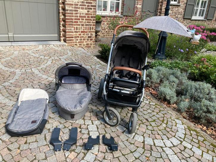 Mutsy EVO kinderwagen/buggy met toebehoren, Enfants & Bébés, Poussettes & Combinaisons, Utilisé, Poussette combi, Mutsy, Pneus