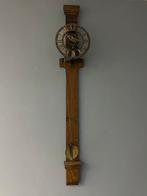 Antieke houten wandklok met slinger, Antiek en Kunst, Ophalen