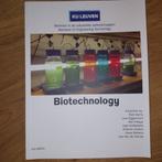 Biotechnology - KU Leuven, Enlèvement ou Envoi, Comme neuf, Enseignement supérieur, Kuleuven