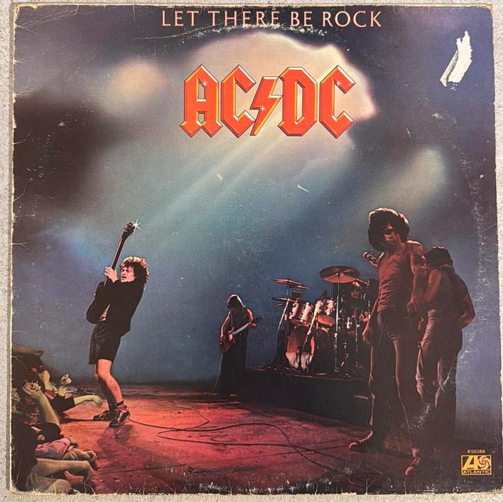 AC/DC - Let there be Rock - 1977 England, Cd's en Dvd's, Vinyl | Hardrock en Metal, Gebruikt, Ophalen of Verzenden