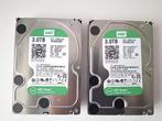 Western Digital HD 3TB Green - 2 stuks, Computers en Software, Harde schijven, Intern, Gebruikt, Ophalen of Verzenden, WD (Western Digital)
