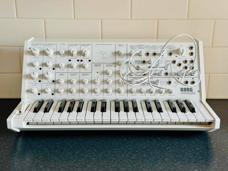 MS-20 FS White with Dust Cover, Muziek en Instrumenten, Synthesizers, Korg, Ophalen of Verzenden