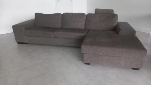 zetel, Huis en Inrichting, Zetels | Zetels, Gebruikt, Hoekbank, Vierpersoons of meer, 300 cm of meer, 75 tot 100 cm, Stof, Ophalen