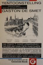 GASTON DE SMET 1989 affiche, Ophalen of Verzenden