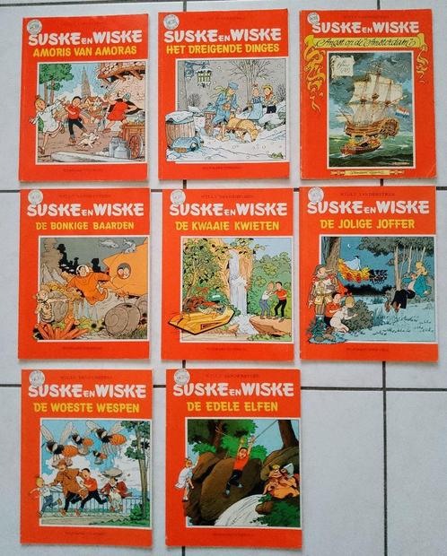 8 x eerste druk Suske en Wiske, Boeken, Stripverhalen, Gelezen, Meerdere stripboeken, Ophalen of Verzenden